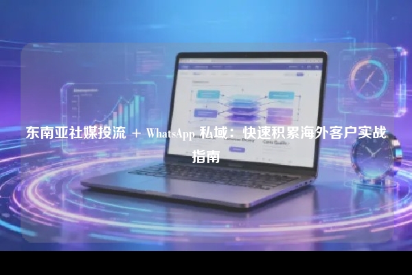 东南亚社媒投流 + WhatsApp 私域:快速积累海外客户实战指南