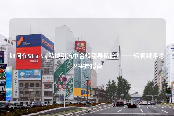 如何在WhatsApp私域引流中合规引导私信?——短视频评论区实操指南